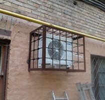 антивандальная решетка для кондиционера