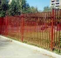 Секционный забор сварной