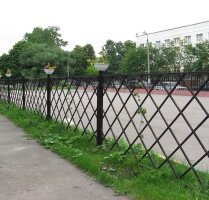 Забор решетчатый