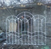Прямая решетка арочного типа
