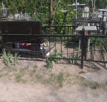Оградка могильная