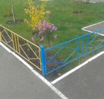 Оградка патриотическая
